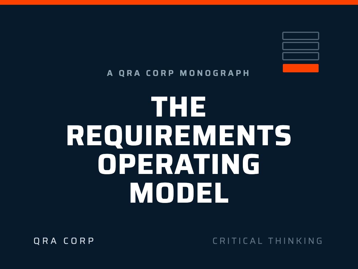 Requirements Operating Model